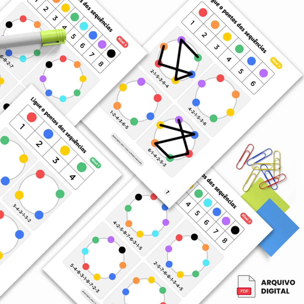 Pack de Atividades Ligue os Pontos – yesoriginal.com.br